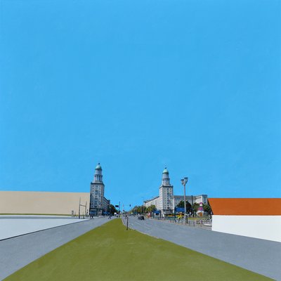Frankfurtor Tor 2018, 2018, Acrylic photo transfer on canvas