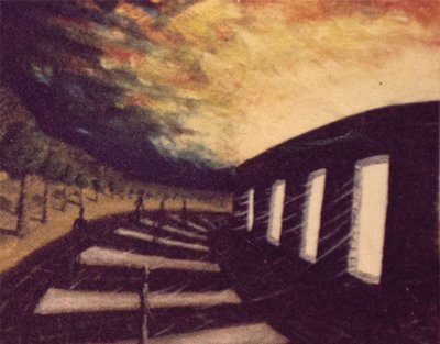 Outside
