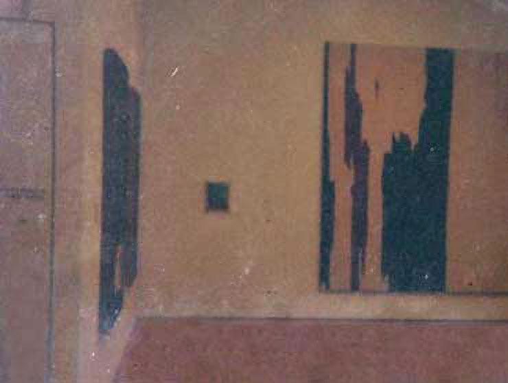 Photo of the painting on the wall next to Clifford Still