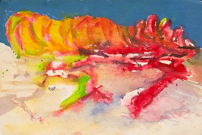 Untitled Watercolor 5, 1998, watercolor on paper